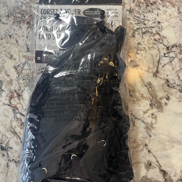 Amscan Satin Tie corset adult small/medium. NWT - Picture 3 of 4